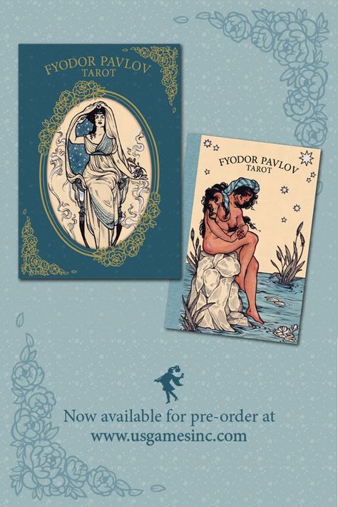 Now available for U.S. domestic Pre-Order! Captivating artist Fyodor Pavlov pays tribute to the seminal Smith-Waite Tarot Deck® imagery by creating a hand-painted tarot deck in watercolor and ink that is informed by his personal queer and trans experiences. Pavlov artfully introduces queer and non-binary identities while staying true to the canonical tarot meanings. Fyodor Pavlov Tarot, Fyodor Pavlov, Hermetic Tarot, Rider Waite Tarot Decks, Rider Waite Deck, Rider Waite Tarot, Tarot Meanings, Rider Waite, Oracle Decks