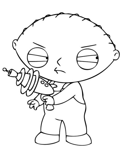 Stewie With Laser Gun In Family Guy Coloring Page : Kids Play Color Family Guy Stewie Tattoo, Stewie Tattoo, Griffin Tattoo, Pastel Gore, Toy Story Coloring Pages, Family Guy Stewie, Crafts 2023, Stewie Griffin, Tattoos Mandala