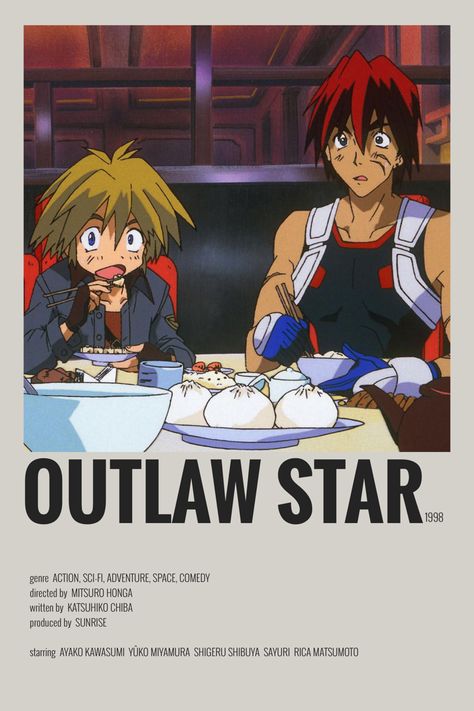 Star Minimalist, Movie Recs, Space Anime, Outlaw Star, Japanese Animated Movies, Anime Suggestions, Anime List, Animes To Watch, Great Movies To Watch