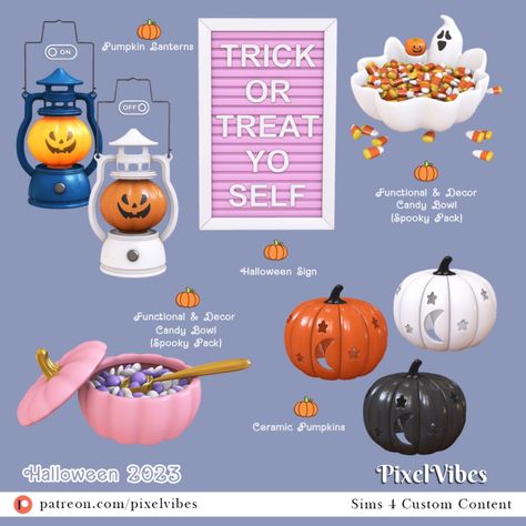 Sims 4 Luggage Cc, Sims 4 Cc Spooky, Sims4 Halloween Cc, Sims 4 Spooky Cc, Ts4 Halloween Cc, Sims 4 Halloween Cc Decor, Sims 4 Fall Decor, Sims Kawaii, Sims 4 Fall Cc