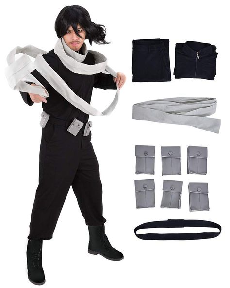 Aizawa Scarf, Eraserhead Mha, Aizawa Cosplay, Aizawa Mha, Rapunzel Cosplay, Rapunzel Costume, Shota Aizawa, Closet Cosplay, Mha Cosplay