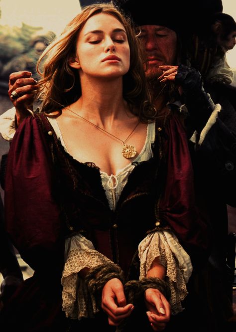 Elisabeth Swan, Kiera Knightly, Harry Clarke, جوني ديب, Kaptan Jack Sparrow, Elizabeth Swann, Keira Knightly, Period Clothing, Captain Jack Sparrow