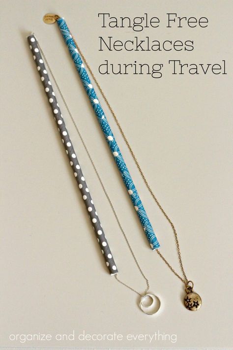 Organizing And Cleaning, Jewelry Hacks, Travel Necklace, 31 Days, Clean Dishwasher, House Cleaning Tips, Cleaning Organizing, Useful Life Hacks, Household Hacks