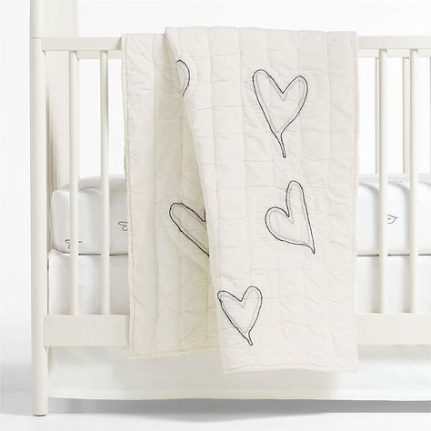 crib blanket: Crate & Barrel Search Results Crib Fitted Sheet, Baby Changing Pad Cover, Baby Crib Quilt, Quilted Baby Blanket, Baby Crib Bedding, Crib Blanket, Crib Quilt, Organic Cotton Baby, Fitted Crib Sheet