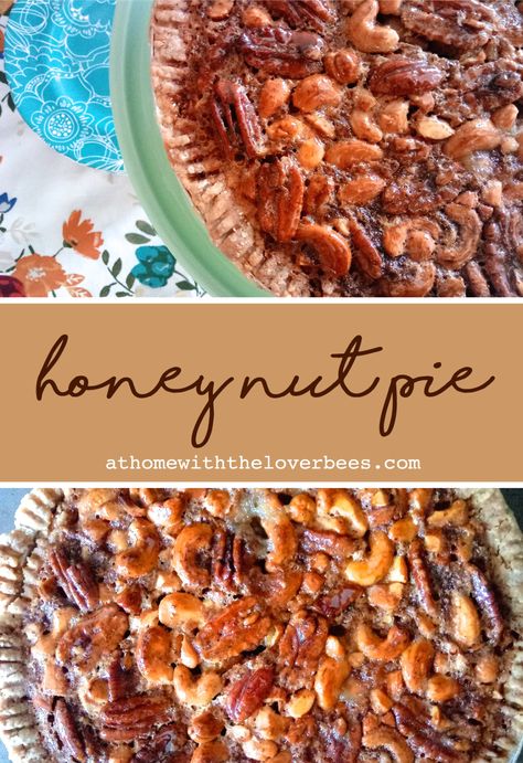 Pies Thanksgiving, Nut Pie, Pie In The Sky, Recipes Low Carb, Thanksgiving Pies, Pecan Pie Recipe, Honey Nut, Favorite Pie, Gobble Gobble