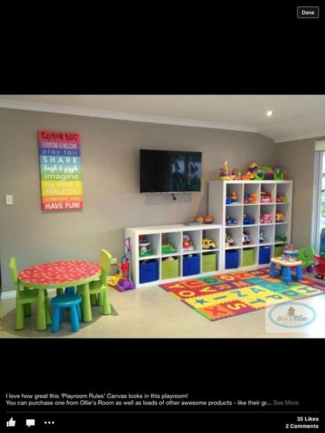 Toy Cabinet, Diy Toy Storage, Basement Playroom, Boys Playroom, Toddler Playroom, Church Nursery, Playroom Design, Playroom Organization, Play Mats