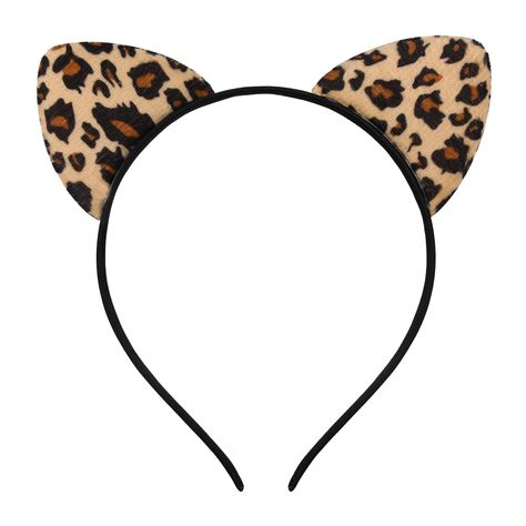 PRICES MAY VARY. Realistic Leopard Print - The leopard cheetah ears headband features a lifelike leopard print design, adding an authentic touch to your Halloween costume or cosplay. The attention to detail makes it a standout accessory for both women and girls. Comfortable and Lightweight - Made from soft and lightweight fabric and plastic, this headband is comfortable to wear for extended periods. The snug fit ensures it stays securely in place, allowing you to enjoy your Halloween festivities Leopard Ears Headband, Cheetah Costume Women, Cheetah Accessories, Animal Print Costume, Leopard Halloween Costume, Hallo Costumes, Cheetah Ears, Cheetah Halloween Costume, Cheetah Halloween