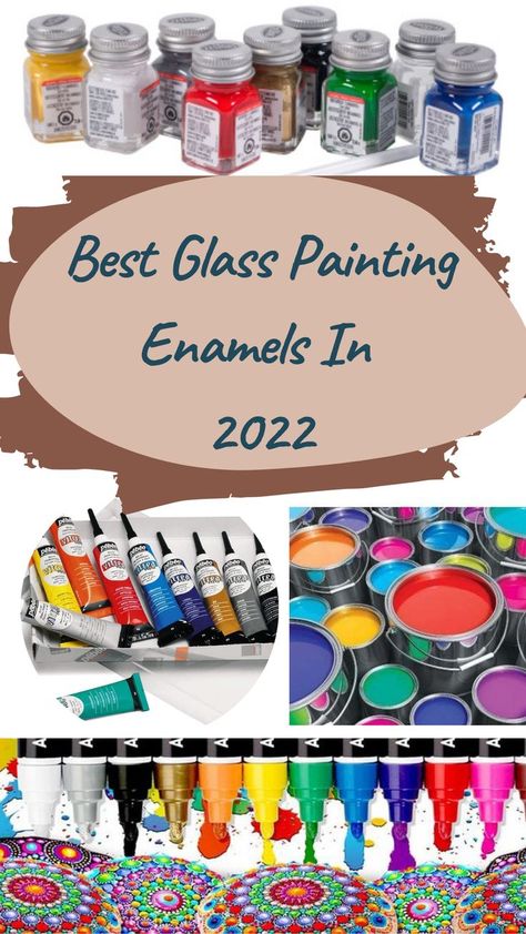 Did you get that glass paint shipped to your art studio and find yourself wondering if you made the best decision? Have no fear! We reviewed the best glass painting enamels for you and answered some frequently asked questions, hoping we can address your concerns. Thrift Store Diy Projects, Enameling Jewelry, Enamel Painting, Thrift Store Diy, Glass Paint, No Fear, Enamel Paint, Enamels, Enamel Jewelry