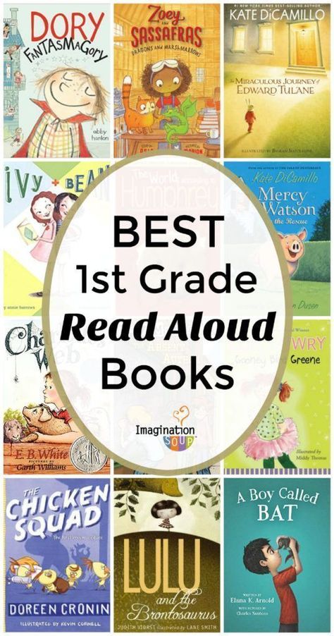 best 1st grade read aloud books recommended by teachers and students Read Aloud Chapter Books, 1st Grade Books, First Grade Books, First Grade Curriculum, Books Recommended, Read Aloud Books, Read Alouds, Teaching First Grade, First Grade Reading