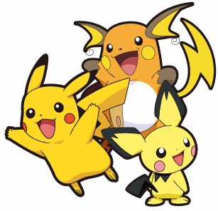 Image - Pichu , Pikachu y Raichu.gif - Idea Wiki Pokemon Pikachu Evolution, Jdm Art, Pichu Pikachu Raichu, Pikachu Evolution, Pichu Pokemon, Pikachu Raichu, Pikachu Tattoo, Pokemon Room, Pikachu Drawing