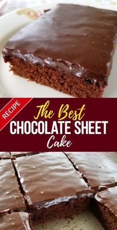 The Best Chocolate Sheet Cake, Chocolate Texas Sheet Cake, Chocolate Sheet Cake Recipe, Texas Sheet Cake Recipe, Sheet Cake Recipe, Resep Brownies, Texas Sheet, Chocolate Cake Recipe Easy, Texas Sheet Cake