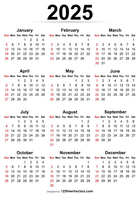 Calender 2025 Printable, 2025 Calendar Printable Free, Dad Love Quotes, 12 Month Calendar, Pocket Calendar, Annual Calendar, Dad Love, Free Printable Calendar, 2025 Calendar