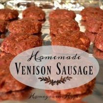 Deer Breakfast Sausage, Venison Seasoning, Deer Breakfast Sausage Recipe, Venison Meals, Deer Sausage, Venison Sausage Recipes, Breakfast Sausage Recipe, Breakfast Sausage Seasoning, Sausage Spices