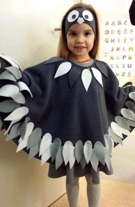 Costume Carnaval, Hairstyles For Toddlers, Owl Costume, Bird Costume, Book Week Costume, Easter Hairstyles For Kids, Crazy Hair Day, Animal Costumes, Diy Vetement