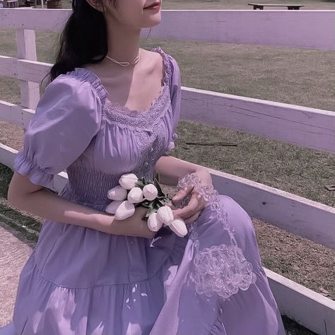 Lavender Dress Aesthetic, Soft Lavender Aesthetic, Purple Aesthetic Cute, Purple Aesthetic Pastel, Purple Dress Aesthetic, Barbie And The Diamond Castle, Lavender Color Dress, Aesthetic Lavender, Purple Aesthetic Background