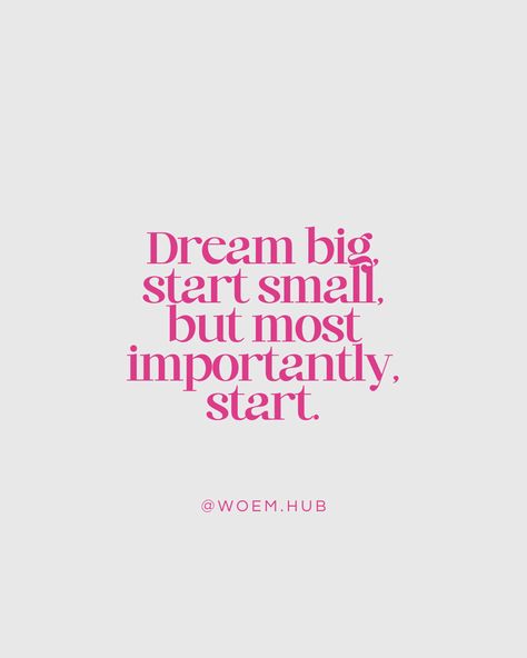 Dream big start small, but most importantly, start. Start setting your goals. #goalsetting #goalplanner #motivation #motivationalquotes Quote About Goals, Accomplishing Goals, Goal List, Set Your Goals, Goal Quotes, Taking Action, Goals Planner, Setting Goals, Goal Setting