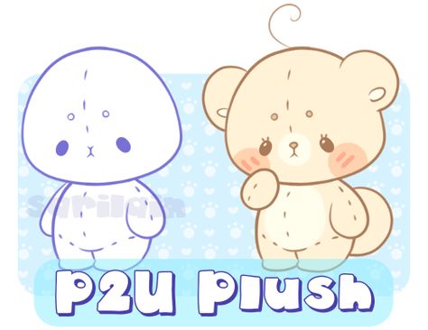 Cat Plushie Drawing, Cute Plushie Drawing, Plushie Character Design, Chibi Animal Base, Plushie Art Drawing, Stuff Animal Drawing, Plushie Base Drawing, Plushie Drawing Base, How To Draw Plushies