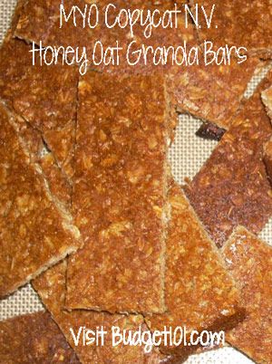 MYO Copycat Nature Valley Granola Bars Homemade Crunchy Granola, Honey Granola Bars, Nature Valley Crunchy Granola Bars, Crunchy Granola Bars, Back To School Recipes, Honey Crunch, Nature Valley Granola, Honey Granola, School Recipes