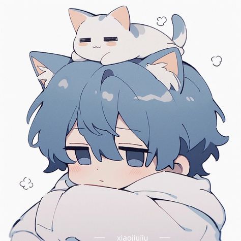 Cartoon Logic, Anime Cat Boy, Chibi Boy, Chibi Cat, Cat Boys, Cute Anime Chibi, Anime Child, Cute Doodle Art, Chibi Drawings