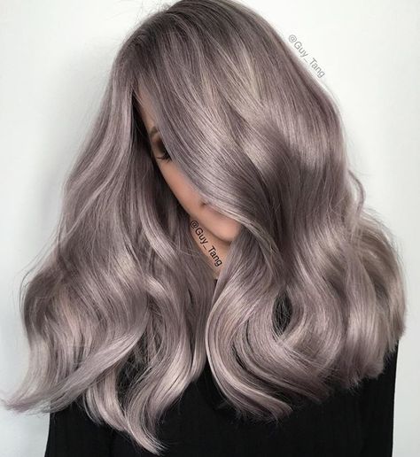 Light Ash Blonde Hair, Silver Hair Highlights, Hair Color Pictures, Ash Blonde Hair Colour, Hair Silver, Guy Tang, Lilac Hair, Silver Hair Color, Silver Blonde