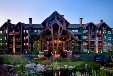 The Grand Cascades Lodge at Crystal Springs - my family and I love this resort! It's a great local place for families to stay in NJ. #staycation Crystal Springs, Country Clubs, Luxury Lodge, Luxury Wedding Venues, Four Season, Outdoor Wedding Venues, Lush Garden, Image House, Summer Travel