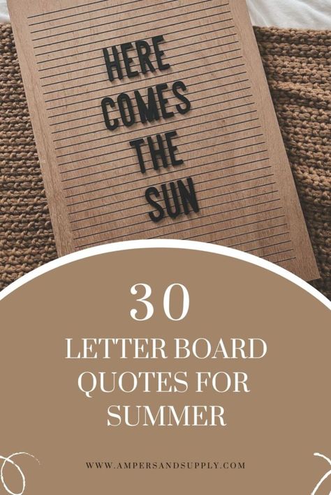 Letterboard Ideas Summer, Felt Sign Quotes, Summer Felt Board Quotes Funny, Sunshine Letter Board Quotes, June Letterboard Quotes Funny, Beach Letter Board Quotes, Summer Word Board Quotes, End Of Summer Letter Board Quotes, August Letterboard