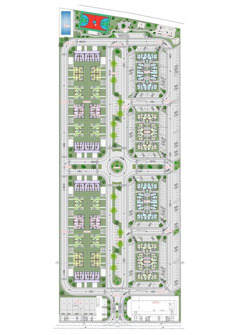 City Skylines Layout Ideas, Urban Square Design Plan, Rectangular Site Plan Architecture, Plotted Development Site Plan, Simcity Buildit Layout, Simcity Buildit, Cities Skylines Industry Layout, Flat Layout, Car Showroom Design