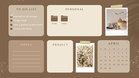 Brown Modern Organizer Desktop Wallpaper - Templates by Canva Macbook Wallpaper Aesthetic High Quality Organizer, Canva Desktop Wallpaper Organizer, Macbook 13 Inch Wallpaper Aesthetic High Quality, Laptop Wallpaper Organizer Template, Aesthetic Desktop Wallpaper Hd 1080p Minimalist, Desktop Wallpaper Organizer Backgrounds, Laptop Wallpaper Organizer, Modern Desktop Wallpaper, Calendar With Photos