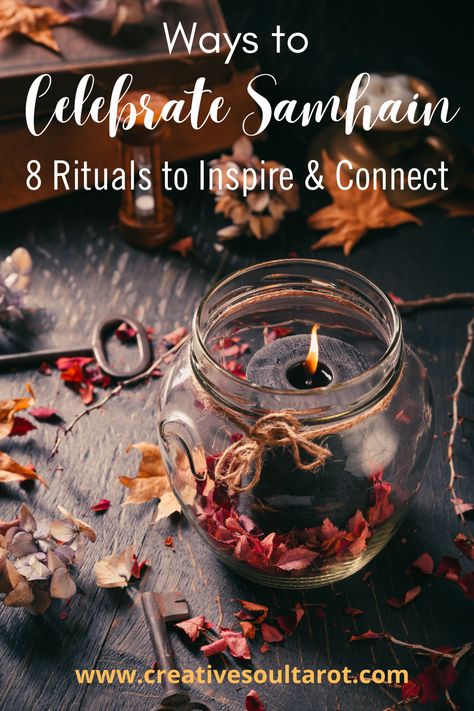 Samhain Fire Ritual, Wicca Halloween Ritual, Samhain Rituals Witchcraft, Food For Samhain, Samhain Candle Ritual, Simmer Pot Samhain, Halloween Witch Rituals, Halloween Ritual Witch, Spells For Samhain