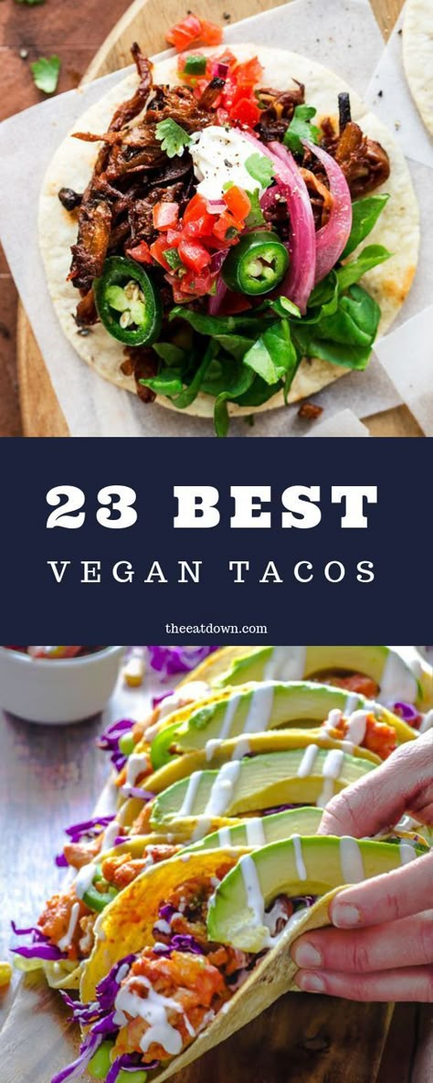 Tofu Broccoli, Crunchy Taco Shells, Mexican Cauliflower, Vegan Tacos Recipes, Vegan Taco, Shells Recipe, Vegan Mexican Recipes, Taco Shells, Vegan Tacos