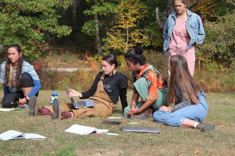 These college students are isolating at a farm where social distancing isn't required - Bangor Daily News Faculty Meetings, Spring Semester, Walk In The Woods, College Students, Do Anything, Summer Camp, Chemistry, Small Groups