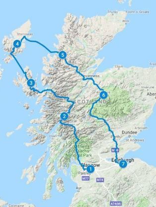 Scotland Itinerary, Itinerary Design, Best Of Scotland, 2 Days Trip, Scotland Vacation, Scotland Road Trip, Itinerary Ideas, Scotland Trip, Visit Edinburgh