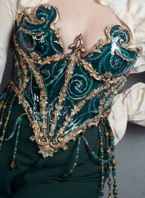 Porcelain Corset, Dark Aesthetics, Corset Fashion, Chique Outfits, Fantasy Gowns, Fairytale Dress, Fantasy Dress, Fantasy Clothing, Fantasy Fashion