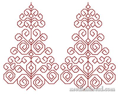 Motifs Blackwork, Heirloom Christmas, Blackwork Embroidery Patterns, Blackwork Cross Stitch, Blackwork Designs, Blackwork Patterns, Christmas Embroidery Patterns, Blackwork Embroidery, Embroidery Sampler