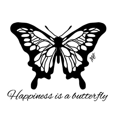 Happiness Is A Butterfly Tattoo, A Butterfly Tattoo, Happiness Is A Butterfly, Small Dragon Tattoos, Discreet Tattoos, Dragon Tattoo, Happiness Is, A Butterfly, Butterfly Tattoo