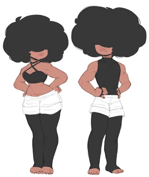 Love Banner, Black Cartoon Characters, Black Characters, Black Anime Characters, Black Art Pictures, Cute Art Styles, Girls Cartoon Art, Art Tutorials Drawing, Sketchbook Art Inspiration