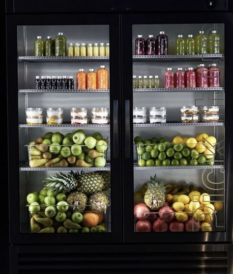 Dream Fridge, Healthy Fridge, Kitchen Pantry Design, Healthy Groceries, Fridge Organization, Healthy Food Motivation, Pantry Design, Dream Rooms, Kitchen Pantry