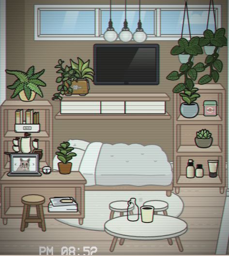 Toca Boca Room Ideas Aesthetic Bedroom Free House, Toca Boca Free House Ideas Bedroom, Manifest Michaela, Toca Boca Bedroom, Toca Life World Aesthetic Pfp, Toka Boka, Cracked Wallpaper, Free House Design, Aesthetic Bedroom Ideas