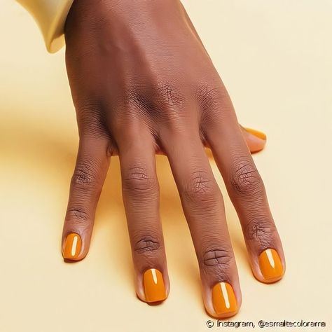 Marigold Nails, Mustard Yellow Nails, Mustard Nails, Nails Creative, Natural Nails Manicure, Paris Nails, Lipstick Nails, Manicure Nail Designs, Diva Nails