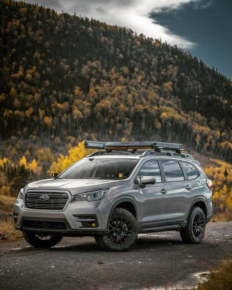 Lifted 2020 Subaru Ascent - Family Overlander to Conquer Off-road Trails Lifted Subaru Ascent, Subaru Ascent Mods, Subaru Ascent Camping, Subaru Ascent Offroad, Subaru Accent, Subaru Overland, Subaru Offroad, Subaru Suv, Family Cars Suv