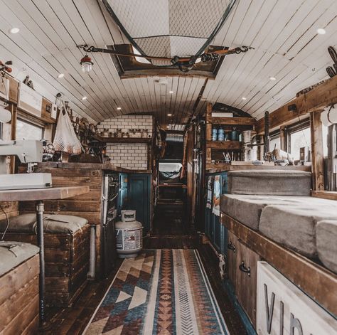 Bus Remodel, Stella Adler, School Bus Tiny House, School Bus Camper, School Bus House, Bus Conversions, Bus Living, School Bus Conversion, Bus House