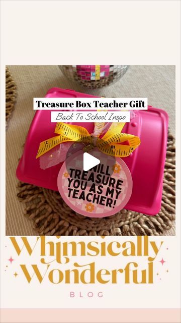 Kara Adams on Instagram: "The cutest teacher gift idea: help stock them up on treasure box items for the school year! Comment teacher for the free printable ✏️  Save and share and teachers what do we think of this idea? Add a gift-card to this if you choose.   #walmartfinds #walmartfinds #walmartteachers #teachergifts #teachergift #teachergiftideas #giftsforteachers #firstdayofschool #teacherinspiration #teacherideas #teacherresources #backtoschool #backtoschooltips #elementaryteacher" Painting Teacher, Back To School Gifts For Teachers, Cute Teacher Gifts, Back To School Hacks, Walmart Finds, Teacher Inspiration, Treasure Box, Gifts For Teachers, Treasure Boxes