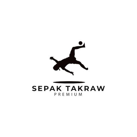 Players takraw and football sports logo ... | Premium Vector #Freepik #vector #ball #football-cartoon #foot-ball #tennis Sepak Takraw Logo, Takraw Aesthetic, Sepak Takraw Ball Logo, Badminton Logo, Football Cartoon, Sepak Takraw, Cricket Logo, Slam Dunk Manga, Myanmar Quotes