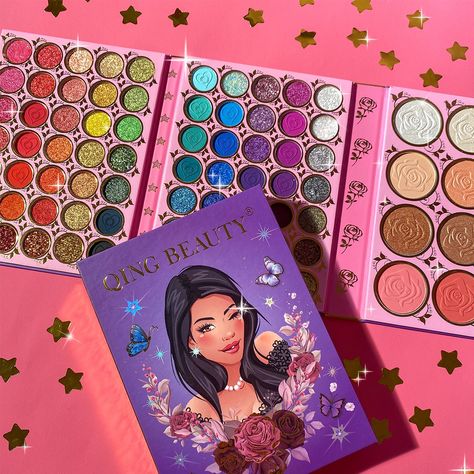 "YOU'RE SO CHIC!"⭐ - The perfect palette to stand out of the crowd 😍✨117 beautiful shimmers & super pigmented mattes 😱☀️⁠ Big Eyeshadow Palette, Ofra Highlighter, Beauty Glazed, Beauty Eyeshadow, Makeup Gift Sets, Color Vibe, Body Smells, Women In India, Highlighter Palette