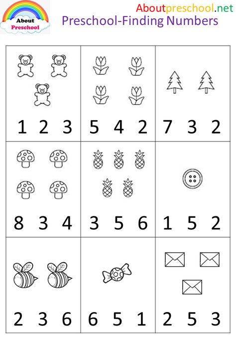 Worksheet For Nursery, Worksheet For Nursery Class, Preschool Counting Worksheets, Lkg Worksheets, Shape Worksheets For Preschool, Handwriting Worksheets For Kids, Nursery Worksheets, Fun Worksheets For Kids, English Worksheets For Kindergarten