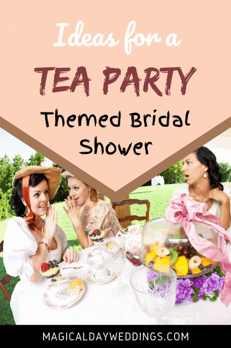 Garden Tea Party Theme Bridal Shower Ideas, Bridal Shower Theme Tea Party, High Tea Engagement Party, Time For Tea With The Bride To Be, Bridal Shower Tea Party Games, Tea Bridal Party, Tea Themed Bridal Shower Ideas, Bridal Shower Tea Party Ideas, Bridal Tea Party Outfit