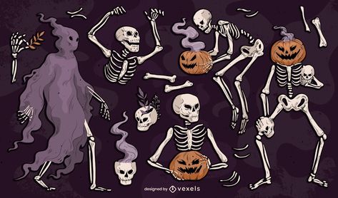 Illustrated Halloween Skeleton Pack #AD , #Halloween, #Skeleton, #Pack, #Illustrated Halloween Mac Wallpaper Desktop, Vintage Halloween Computer Wallpaper, Halloween Skeleton Illustration, Horizontal Halloween Backgrounds, Ipad Halloween Wallpaper Landscape, Horizontal Wallpaper Halloween, Halloween Screensavers Laptop, Halloween Wallpaper Ipad Horizontal, Halloween Wallpaper For Macbook