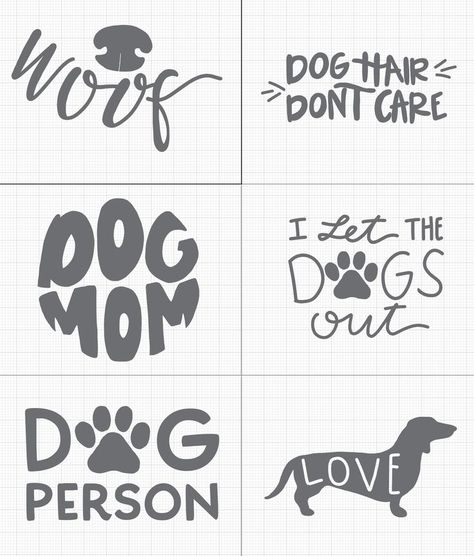 Create a fun tee or tote bag with our set of Dog themed SVG files. A set of free SVG files designed to work with Cricut machines. Free Dog Svg Files For Cricut, Dog Svg Free Files For Cricut, Free Dog Svg, Cute Dog And Cat, Cricut Svg Files Free, Projets Cricut, Cat Svg, Image Svg, Cricut Projects Beginner