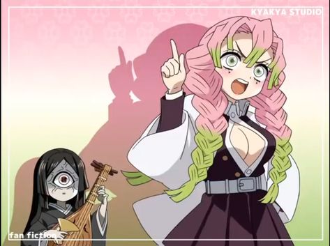 Mitsuri Banner, Mitsuri Fanart, Demon Slayer Demons, Demon Slayer Pfps, Demon Slayer Manga, Oc Kny, Sailor Scouts, Demon Slayer Kimetsu No Yaiba, Me Me Me Anime