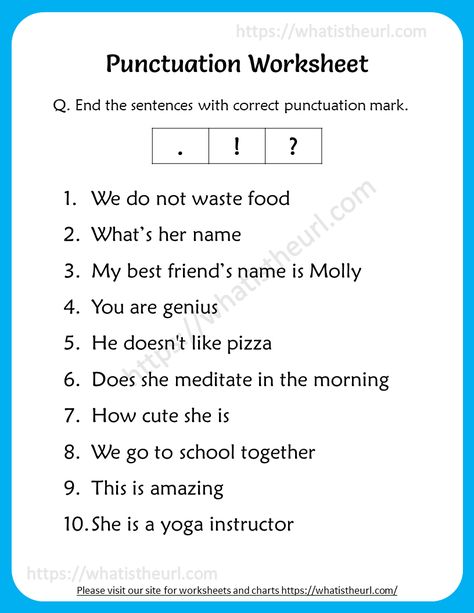 Punctuation Activities 2nd Grade, Capitalization And Punctuation Worksheet 2nd Grade, Punctuation Worksheets 3rd, Punctuation Worksheets 2nd Grade, 2nd Grade English Worksheets, Revision English, Teaching Genre, Aesthetic Craft Ideas, Worksheets For 2nd Grade